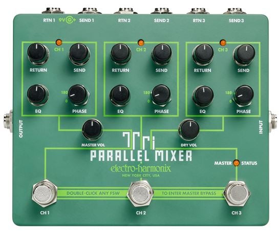 Electro Harmonix Tri Parallel Mixer Pedal
