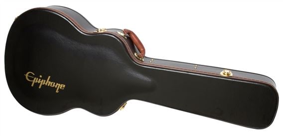 Epiphone EL00 Parlor Hardshell Acoustic Guitar Case Body Angled View