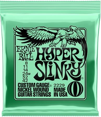 Ernie Ball P02229 Hyper Slinky Electric Strings Front View