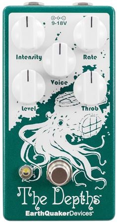 EarthQuaker Devices The Depths V2 Optical Vibe Machine Front View