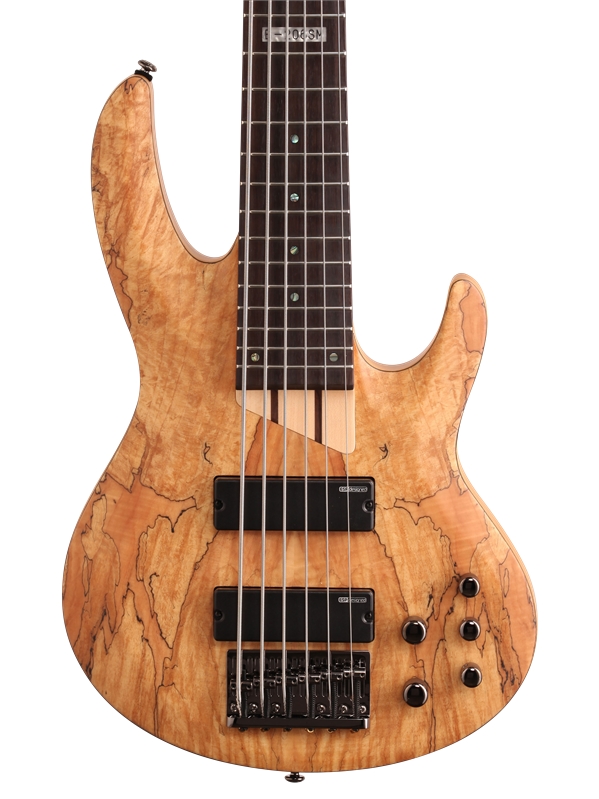 ESP LTD B206SM 6 String Electric Bass Guitar Body View