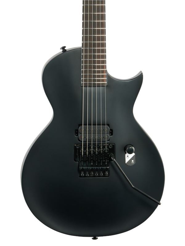 ESP LTD EC-FR Black Metal Electric Guitar Body View