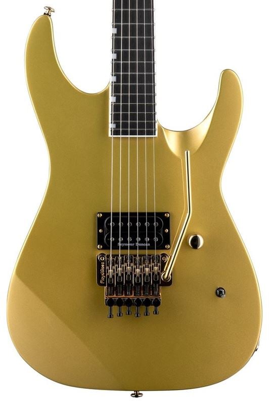 ESP LTD M-1 CTM 87 Electric Guitar Metallic Gold Body View
