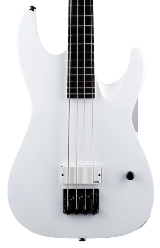 ESP LTD M-4 Arctic Metal Bass Guitar Body View