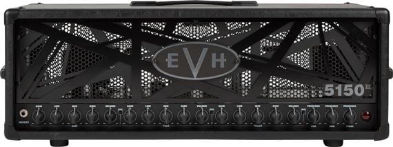 EVH Edward Van Halen LE 5150 III 100S Custom Stealth Head Front View