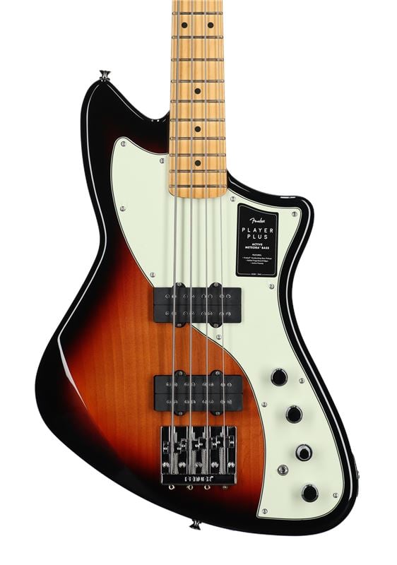 Fender Player Plus Active Meteora Bass Guitar Maple with Bag