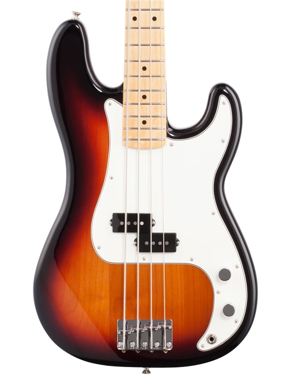 Fender Player Precision Bass Guitar with Maple Fingerboard Body View
