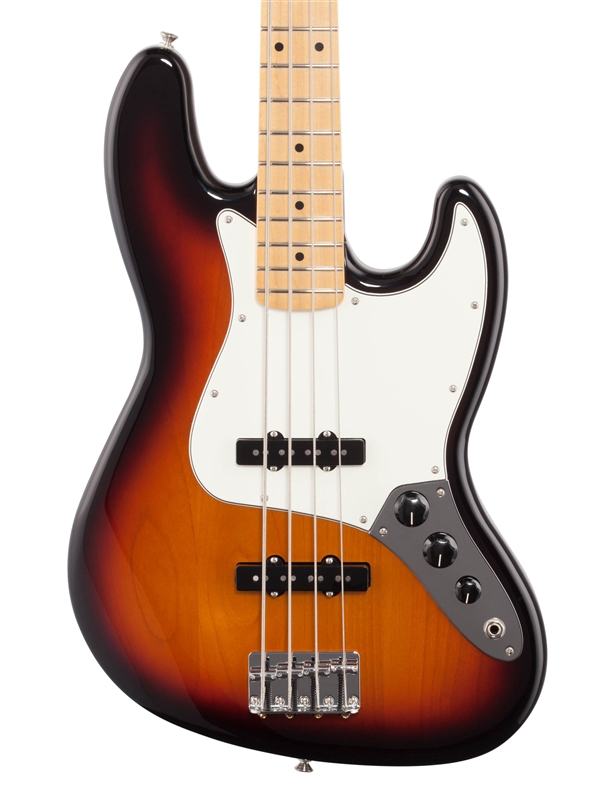 Fender Player Jazz Bass Guitar with Maple Fingerboard Body View