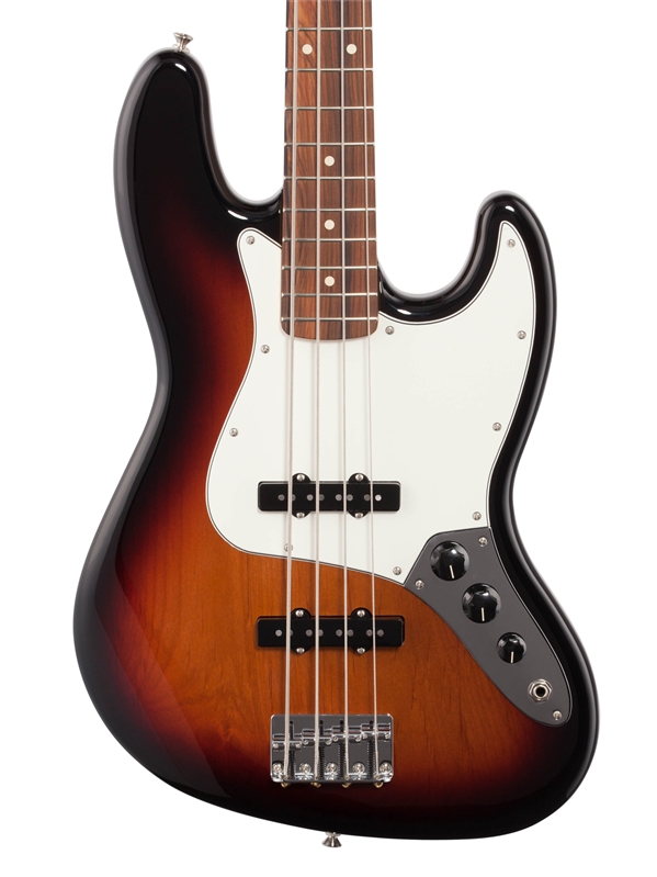 Fender Player Jazz Bass Guitar with Pau Ferro Fingerboard Front View