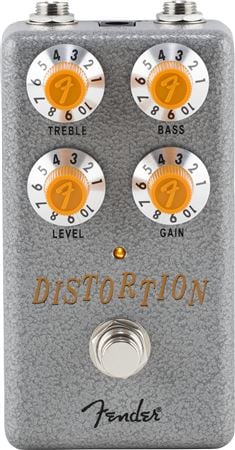 Fender Hammertone Distortion Effect Pedal Front View