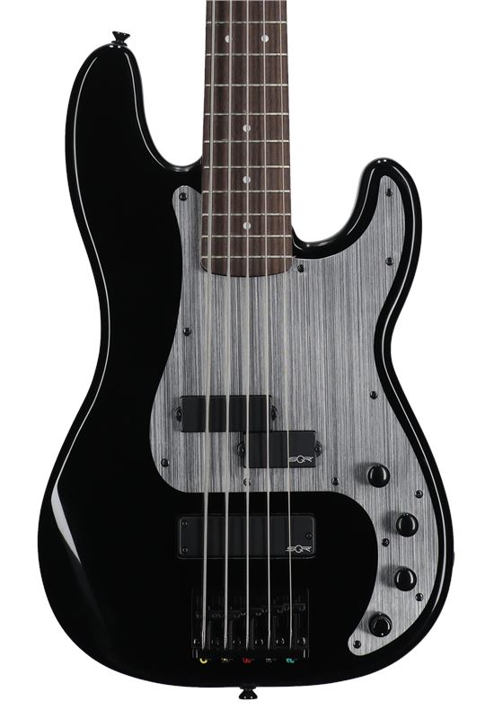 Squier Contemporary Active Precision Bass PH V 5-String Laurel Fingerboard Body View