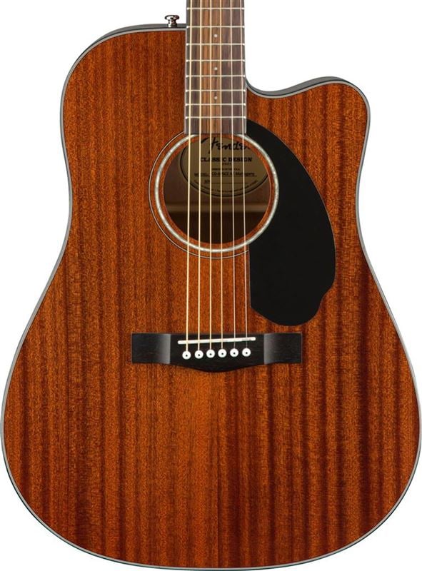 Fender CD-60SCE All-Mahogany Dreadnought Acoustic Electric