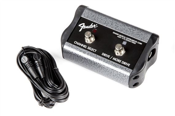Fender 2 Button Guitar Amp Footswitch Front View