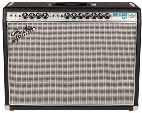 Fender 68 Custom Twin Reverb 85 Watt 2x12 Guitar Combo Amplifier