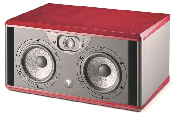 Focal Pro Twin 6 ST6 Dual 6.5" 2.5-Way Powered Studio Monitor Red