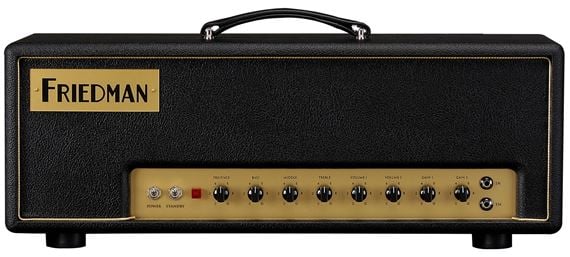 Friedman Small Box Guitar Amplifier Head 2 Channel 50 Watts Front View
