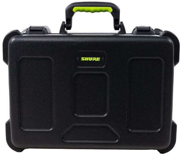SHURE SH-MICCASEW07 TSA Molded Case for 7 Wireless Mics Front View