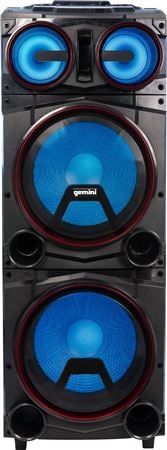 Gemini GMAX6000 Dual 15 inch LED Party Speaker