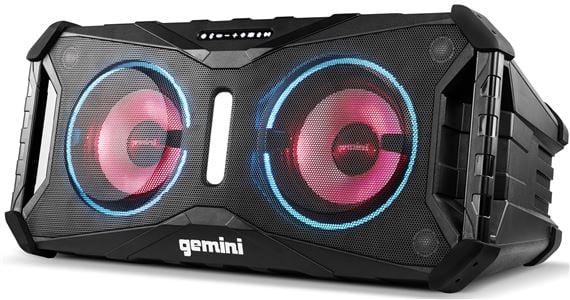 Gemini SOSP-8BLK SoundSplash Floating Bluetooth Speaker Front View