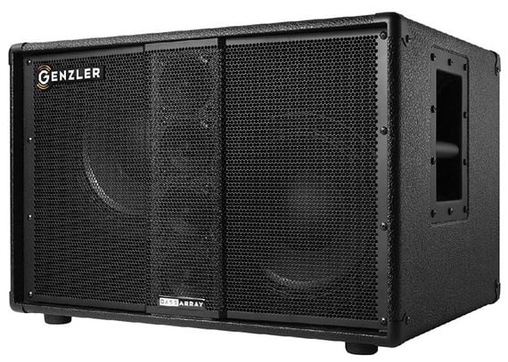 Genzler BA210 Bass Array STR 2x10 Cabinet 500 Watts 8 Ohm Front View