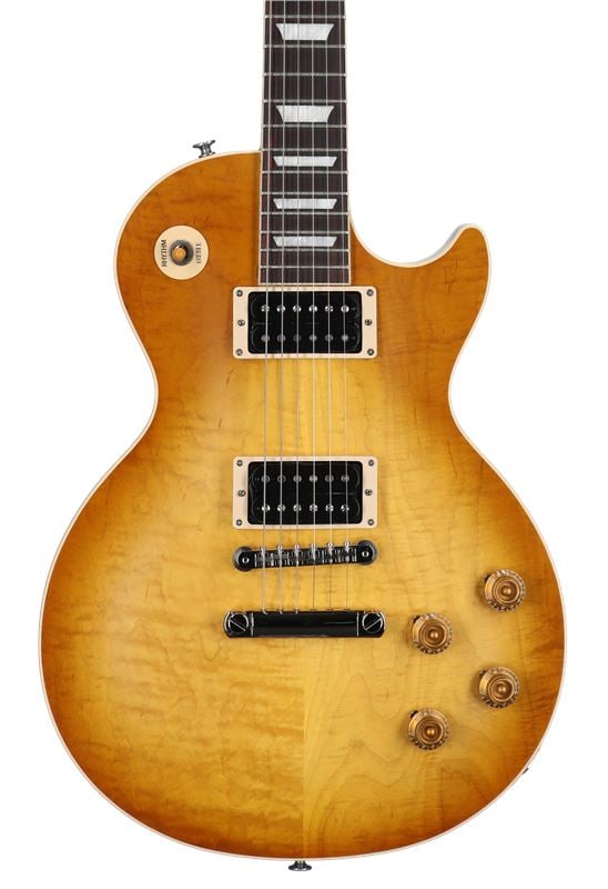 Gibson Les Paul Standard 50s Faded Guitar Honey Burst with Case Body View
