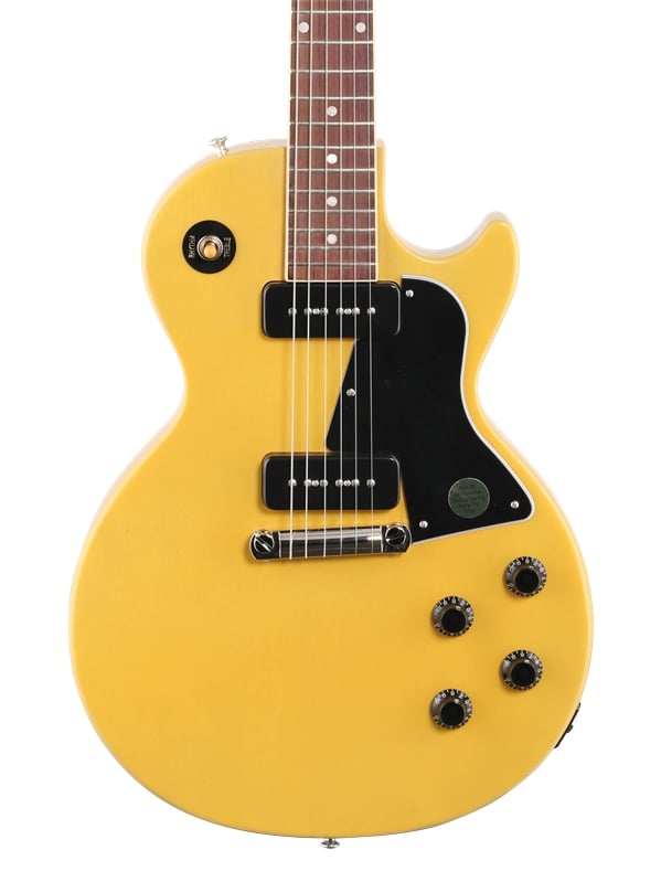 Gibson Les Paul Special TV Yellow Electric Guitar with Case Body View