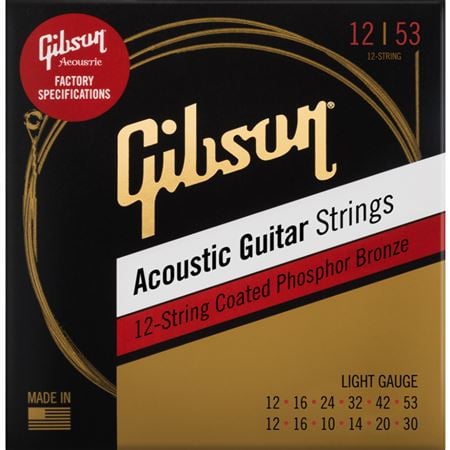 Gibson SAG-PB12L Phosphor Bronze Acoustic 12-String Front View