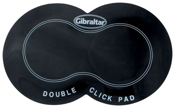 Gibraltar SCGDCP Double Bass Drum Pedal Click Pad Front View