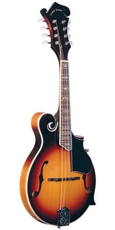 Gold Tone GM-35 F-Style Mandolin with Case Front View