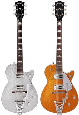 Gretsch G6129T-89VS Vintage Select 89 Sparkle Jet with Bigsby Guitar with Case
