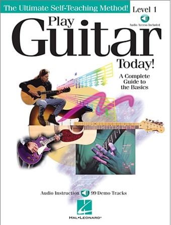 Hal Leonard Play Guitar Today Level 1 Book Front View