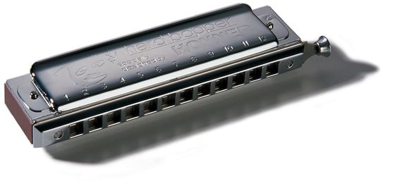 Hohner 7539-C Toots Hard Bopper Harmonica Key of C Front View