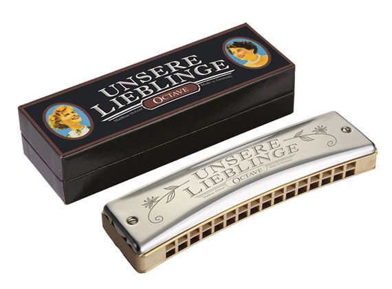 Hohner M7332017 Unsere Lieblinge Harmonica C Front View