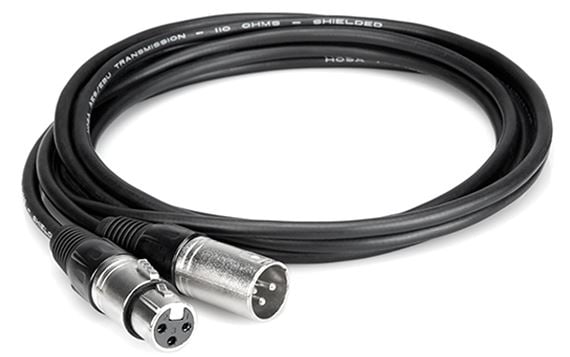 Hosa AES/EBU Digital Audio Cable Front View