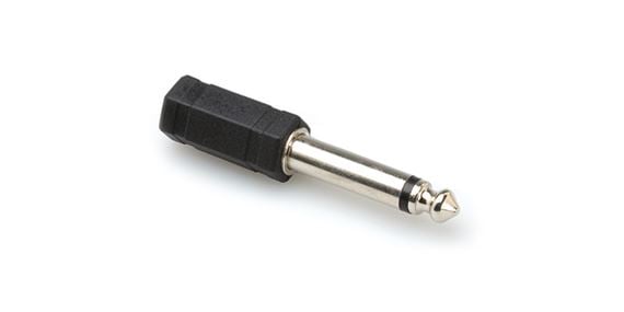 Hosa GPM179 3.5mm TRS to 1/4 Inch TS Adaptor