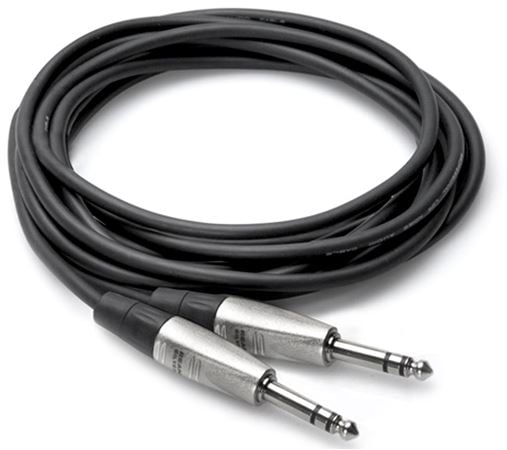 Hosa HSS Pro Balanced Interconnect REAN 1/4 In TRS Cable