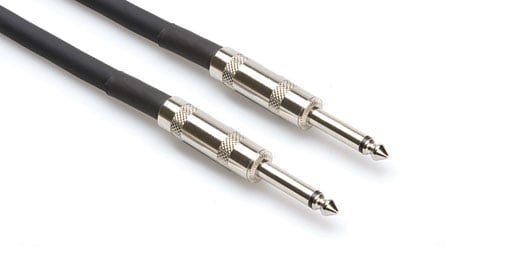 Hosa SKJ Speaker Cables 1/4 Inch TS Front View