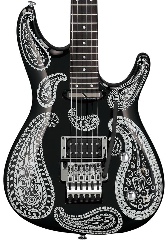 Ibanez Joe Satriani JS-1 Guitar with Case Body View