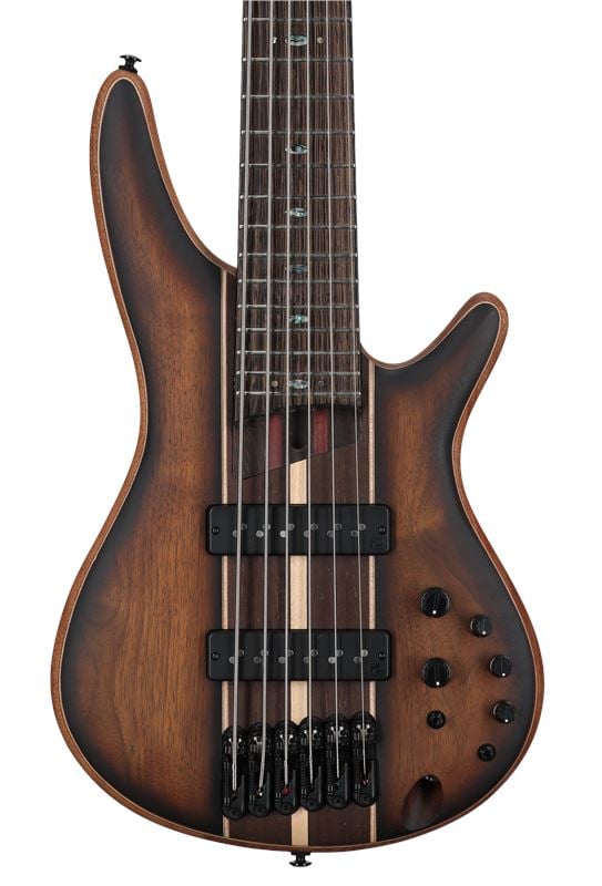 Ibanez Premium SR1356B 6-String Bass Guitar with Bag Body View