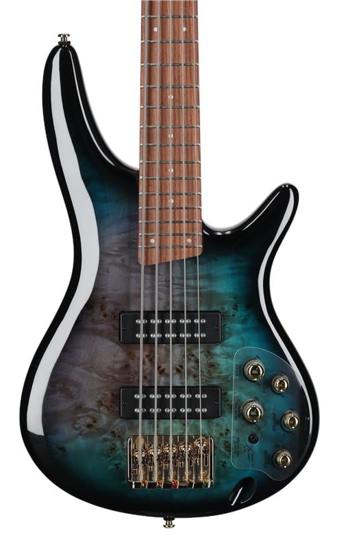 Ibanez SR405EPBDX 5-String Bass Guitar Front View