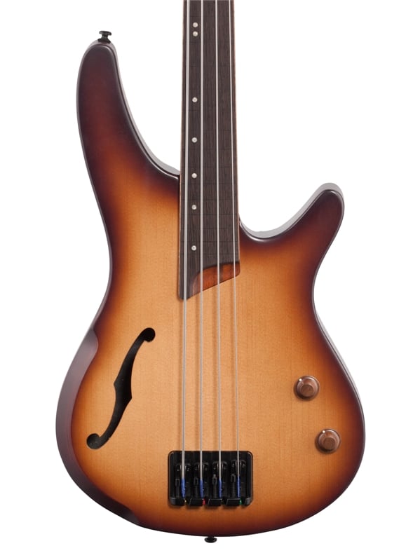Ibanez Bass Workshop SRH500F Fretless Bass Guitar Body View