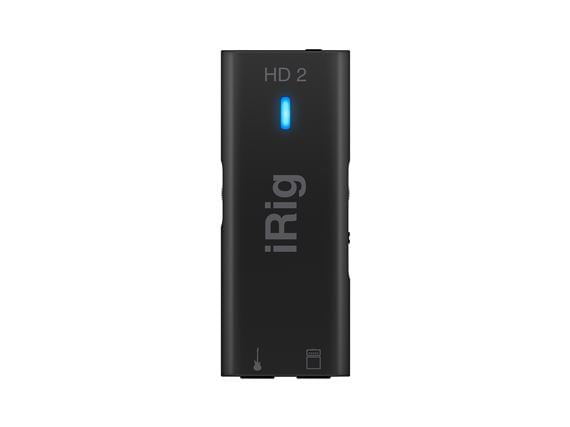 IK Multimedia iRig HD2 USB Audio Interface Front View