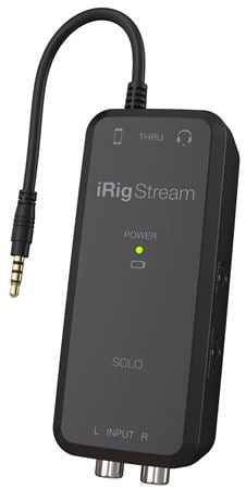 IK Multimedia iRig Stream Solo Audio Interface