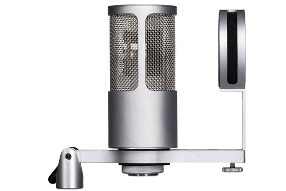 ISOVOX IsoMic Mobile Vocal Booth Microphone Front View