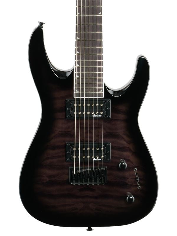Jackson JS Dinky Arch Top JS22Q-7 DKA HT 7-String Guitar