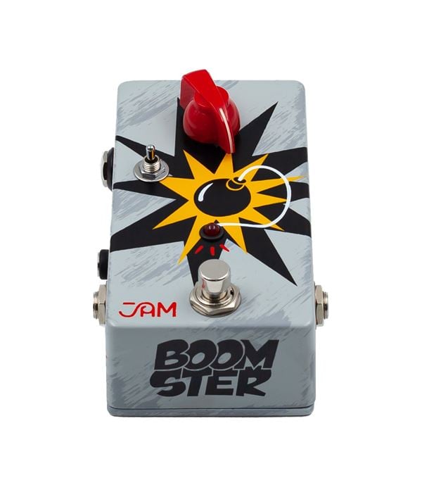 JAM Pedals Boomster Mk2 Buffer Booster and Volume Pedal Front View