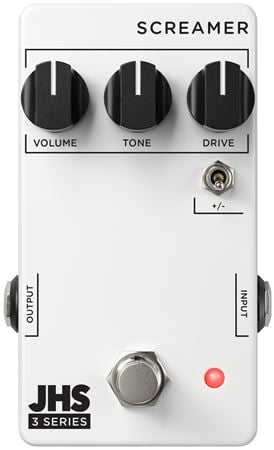 JHS 3-Series Screamer Guitar Pedal Front View