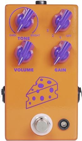 JHS Cheese Ball Fuzz Distortion Pedal Front View