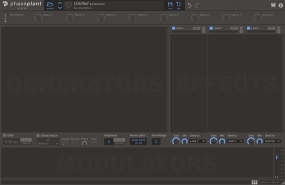 Kilohearts Phase Plant Software Synthesizer Plugin Download Front View