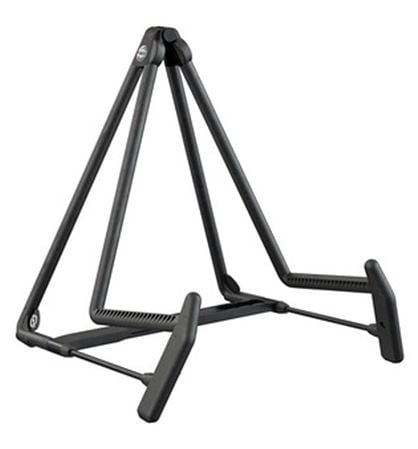 K&M 17580 Heli 2 Acoustic Guitar Stand Front View